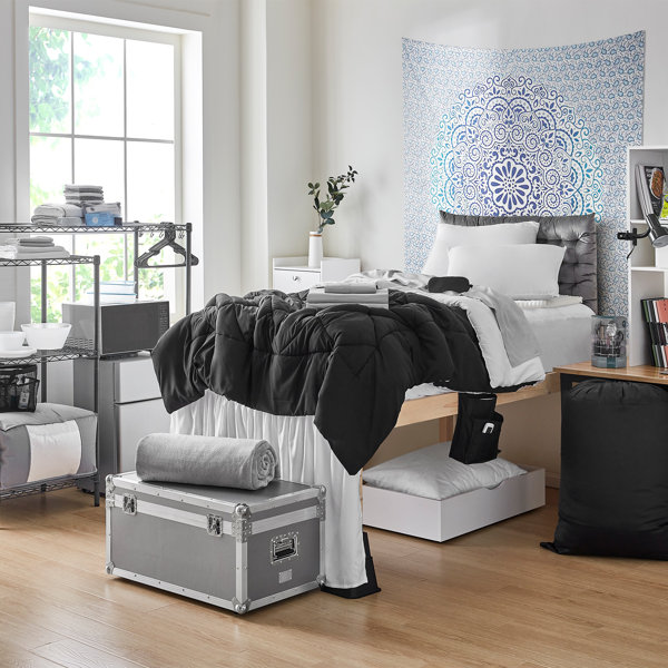 DormCo 100 Complete Twin XL Bedding & Dorm Essentials Package For College Students Wayfair